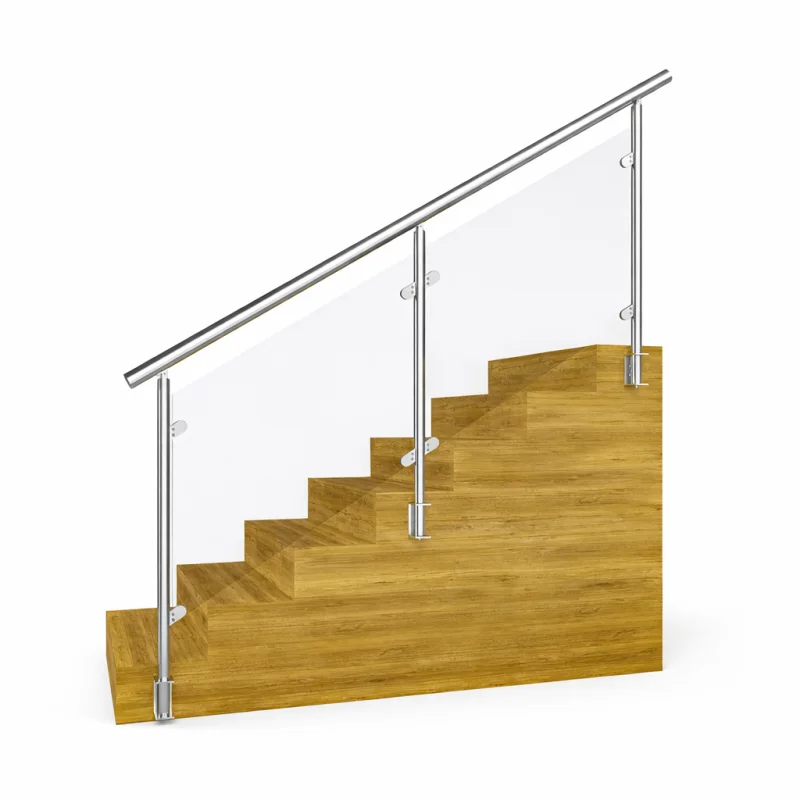 Camlı Merdiven Korkuluk