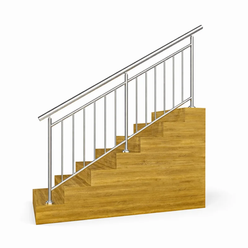 Dikine Bariyerli Merdiven Korkuluk