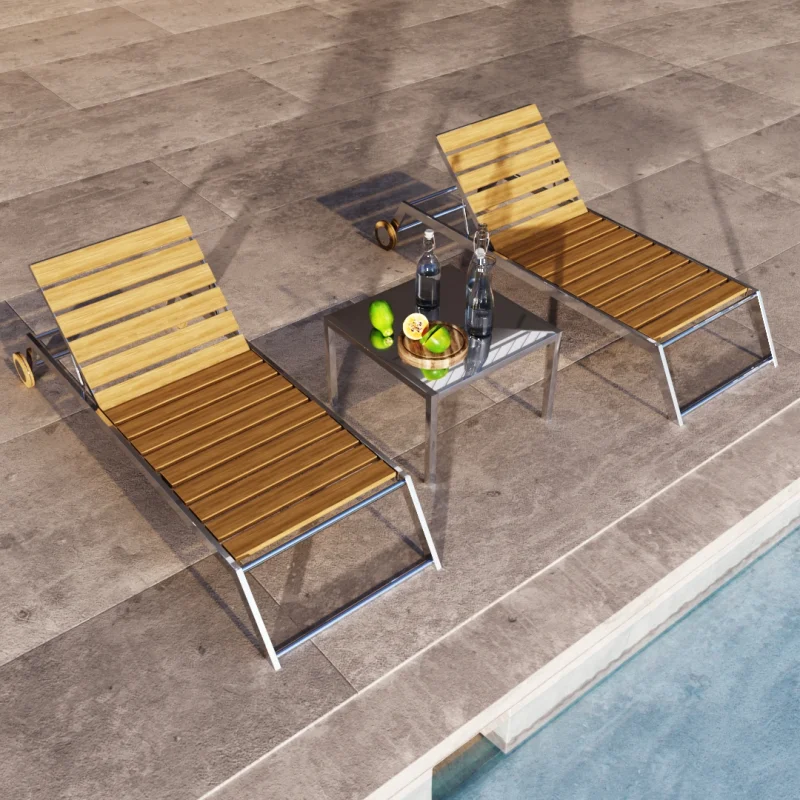 Bahçe Mobilyaları Şezlong