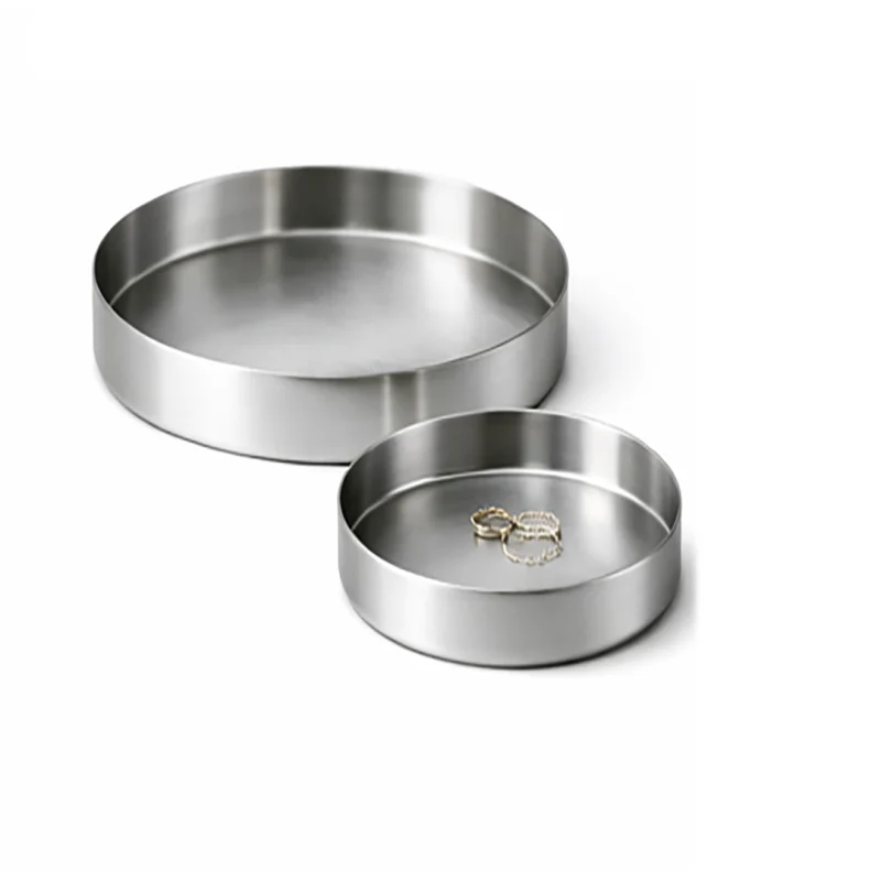 Paslanmaz Çelik Dekoratif Tepsi