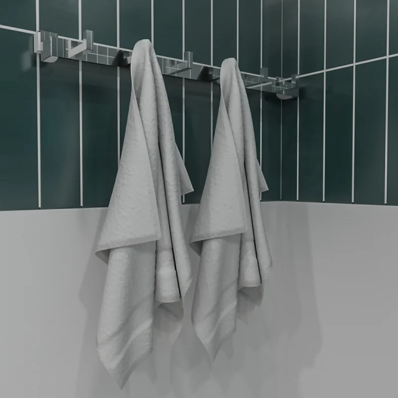 Duvar Tipi Havlu Askısı