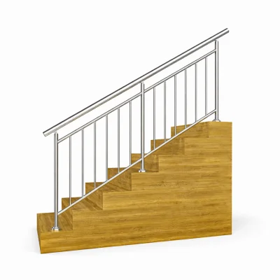 Dikine Bariyerli Merdiven Korkuluk