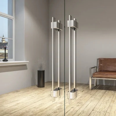 Kare Yuvalı Kapı Kolu