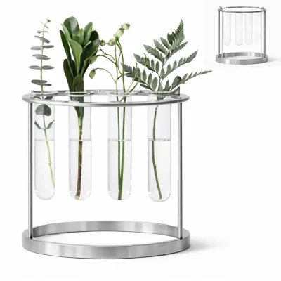 Paslanmaz Camlı Çiçeklik